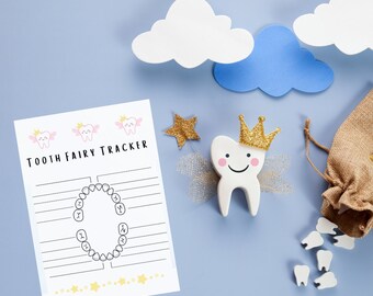 Tooth Fairy, Tracker, Tooth Loss Chart, Lost Tooth, Tooth Keepsake, Tooth Fairy Gifts, Checklist, Lost Teeth, Tooth Fairy Pillow, Template