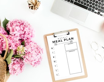 Weekly Meal Prep, Meal Planning, Meal Prep, Shopping List, Spending Goals, Budget, Budgeting, Food Shop Plan, Template