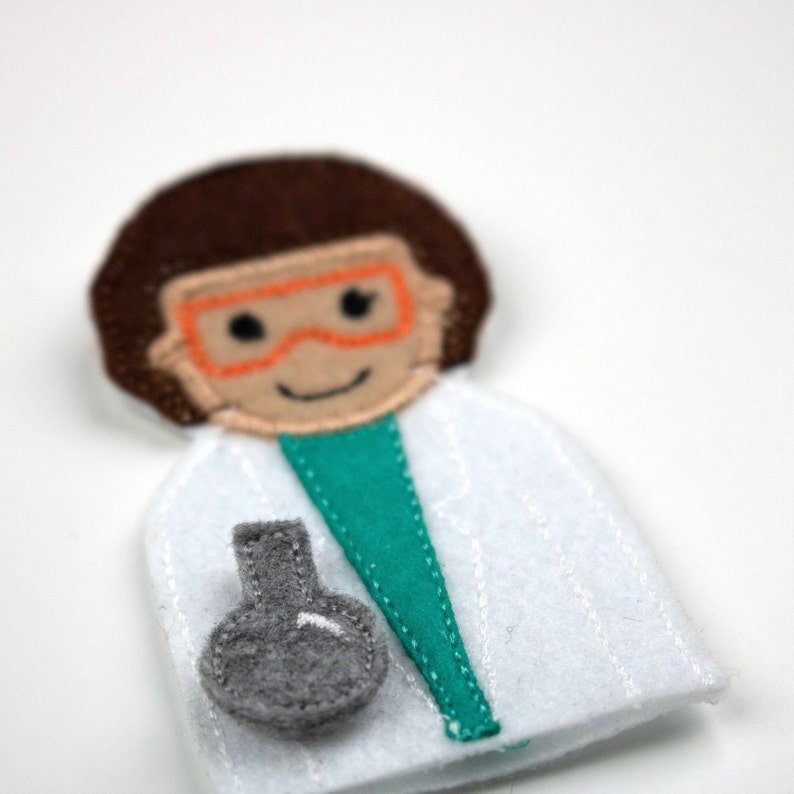 Felt Finger Puppets Set - Occupations Career Dress-up, Educational Toys ...