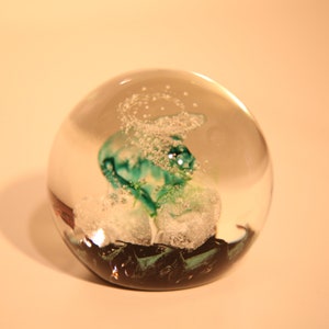 Glass Ball Paperweight