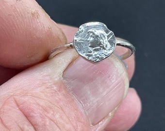 Kleiner Silber Joanne of Arc Ring