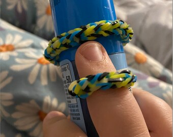 Bumble Blue bracelet and ring set