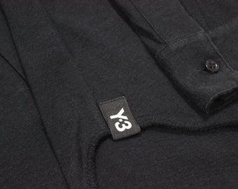 Yohji Yamamoto's Y3 long sleeve button asymmetrical shirt
