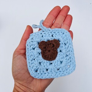 Airpods Case, Crochet Pouch, Crochet Airpods Case, Bag Charm,