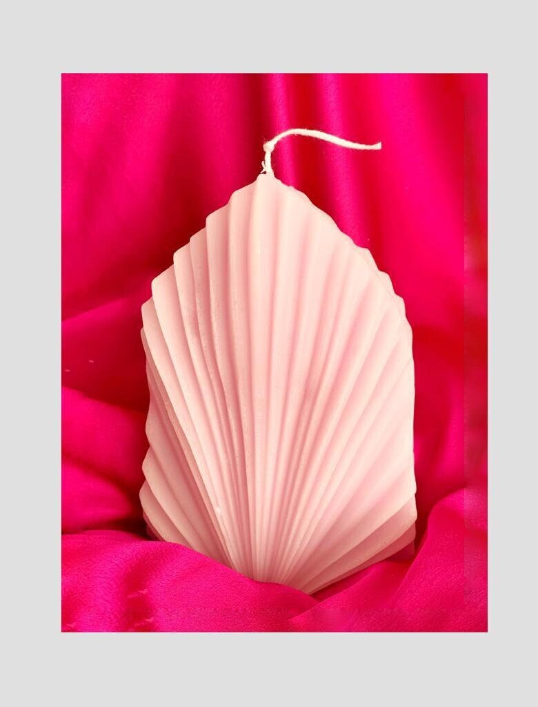 Bougie Corail Rose Pâle