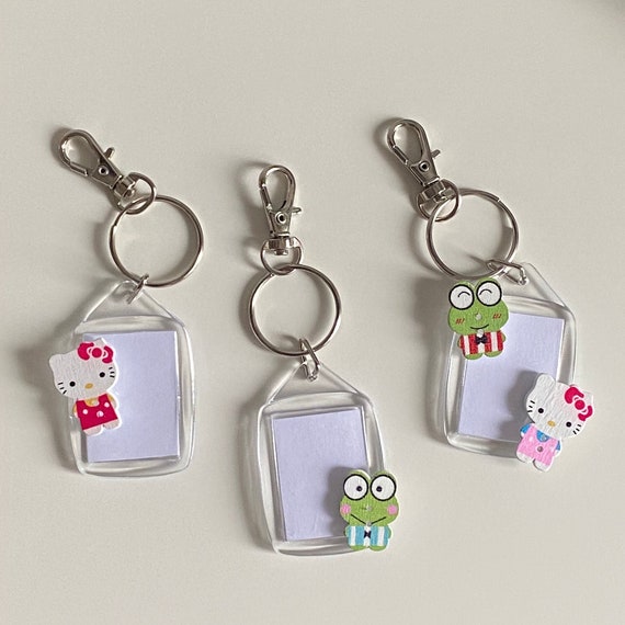Hello Kitty, Keroppi, Cute Cats Customisable Keychains - Decorative Use, Collection Books, Gifts, K-POP Gift