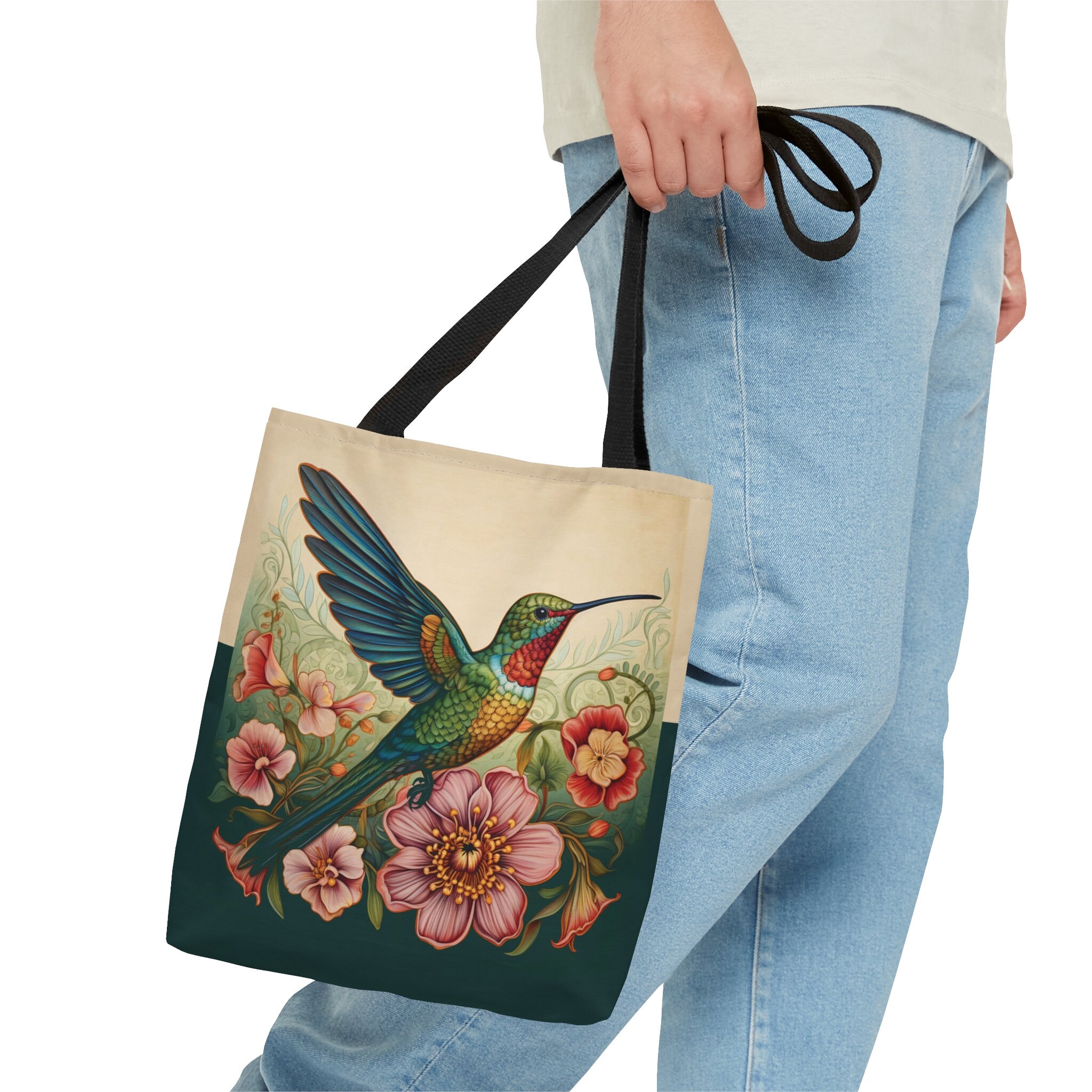 William Morris Inspired Farmhouse Humming Bird Art Nouveau Craftsman ...