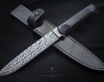 Big hunting knife