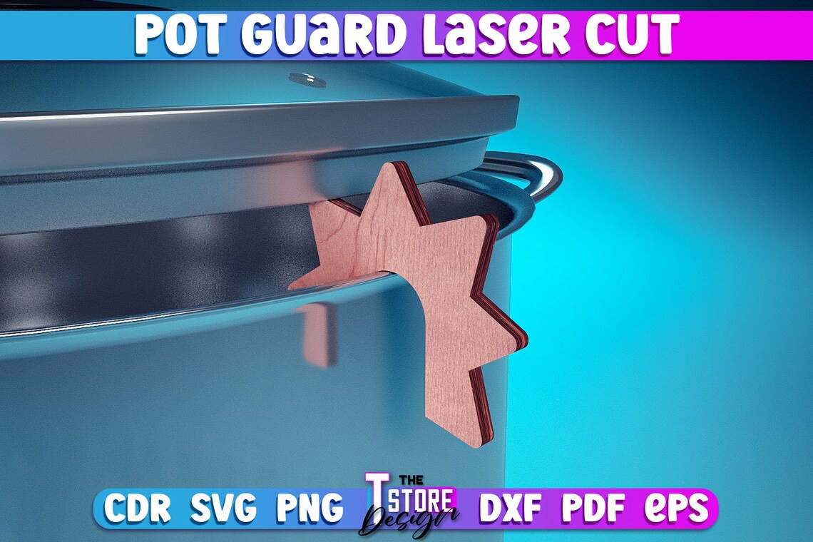 Pot Guard Laser Cut SVG Bundle | Pot Guard SVG Design | Laser Cut Files ...