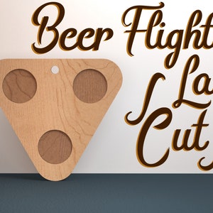 Beer Flights Laser Cut | Alcohol SVG Design | Laser Cut Files - Etsy