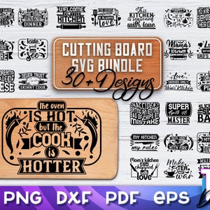 Cutting Board SVG Bundle | Kitchen Design SVG | Funny Quotes 2