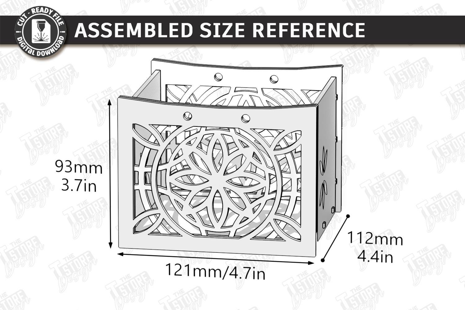 3d Mini Wooden Gift Boxes Laser Cut Bundle, Personalized Gift Boxes Svg ...