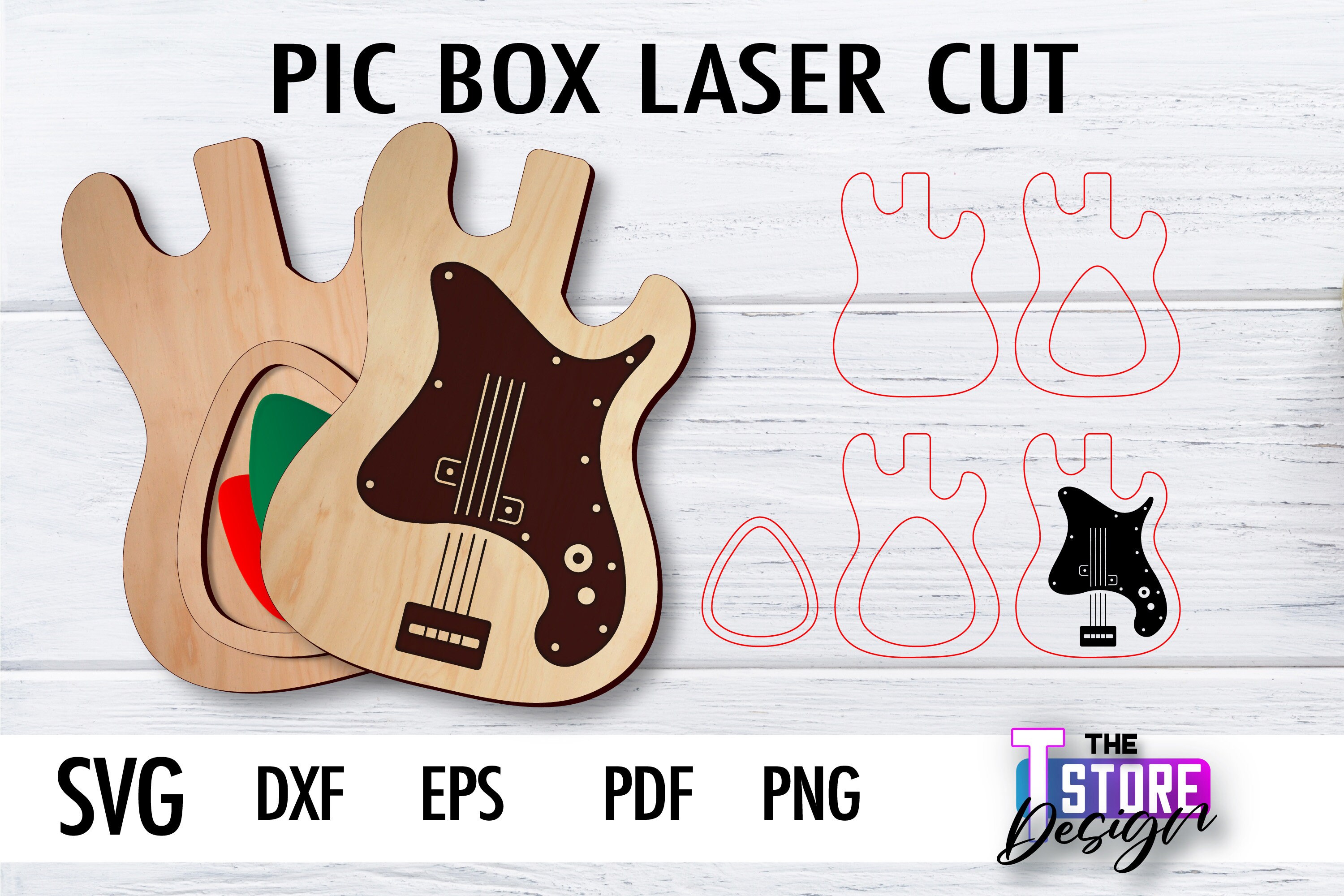 Pic Box Laser Cut SVG Bundle Pic Box SVG Design Laser Cut - Etsy Canada