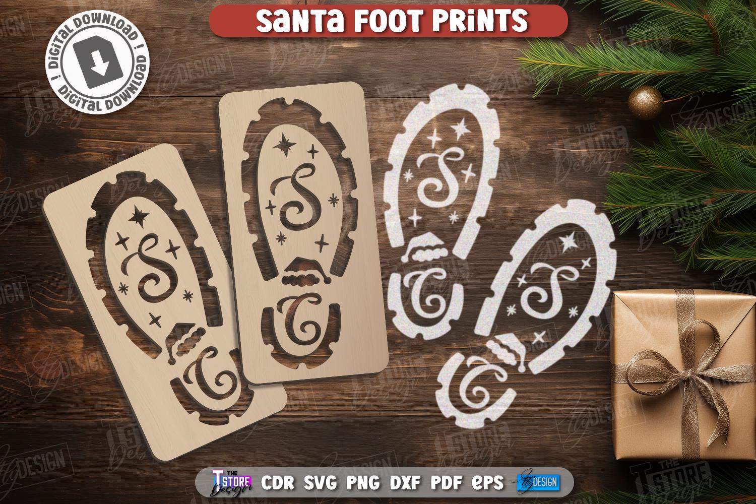 Kit Scherzi Elfo Di Babbo Natale Modello Di Decorazione Stencil Per