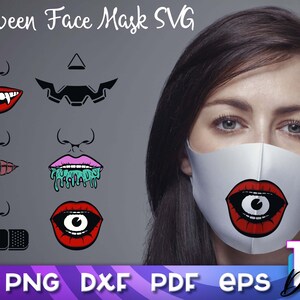 Halloween Face Mask SVG. Face Mask Designs. Sugar Skull SVG 2