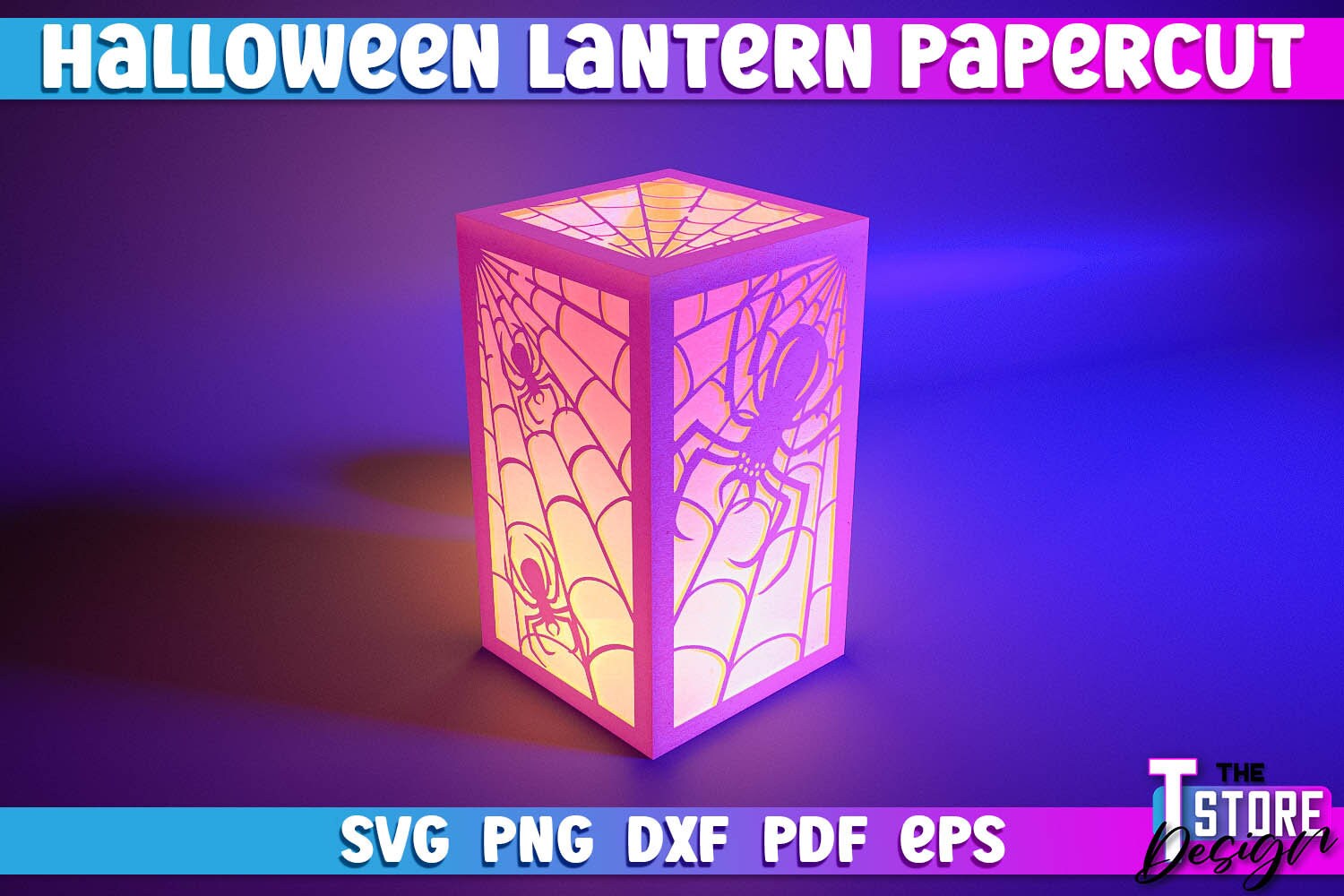 Halloween Lantern Papercut SVG Bundle | Pumpkin Paper Crafts ...