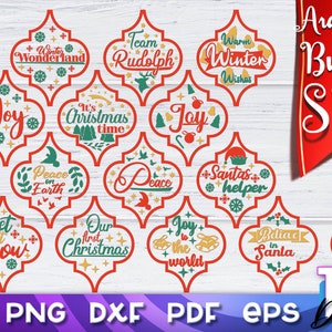 Arabesque Tile Ornament SVG | Arabesque Christmas Ornament