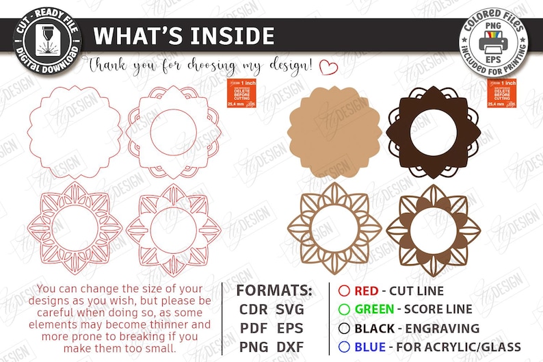 Wooden Tealight Holder Laser Cut File - Lotus Candle Holder - Mandala Tea Light Decor - Layered Candle Stand svg image 13