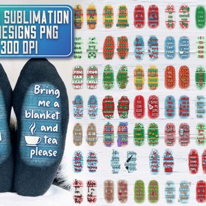 Funny Socks Quotes Sublimation Bundle | Funny Sublimation Design v.1
