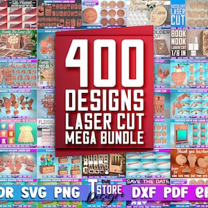 Mega Laser Cut  Bundle SVG | CNC Files | Engraving SVG