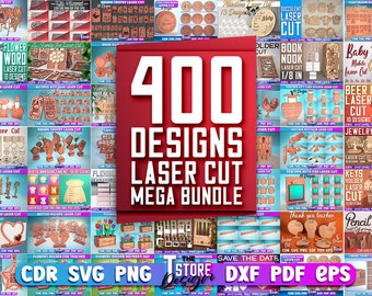 Mega Laser Cut  Bundle SVG | CNC Files | Engraving SVG