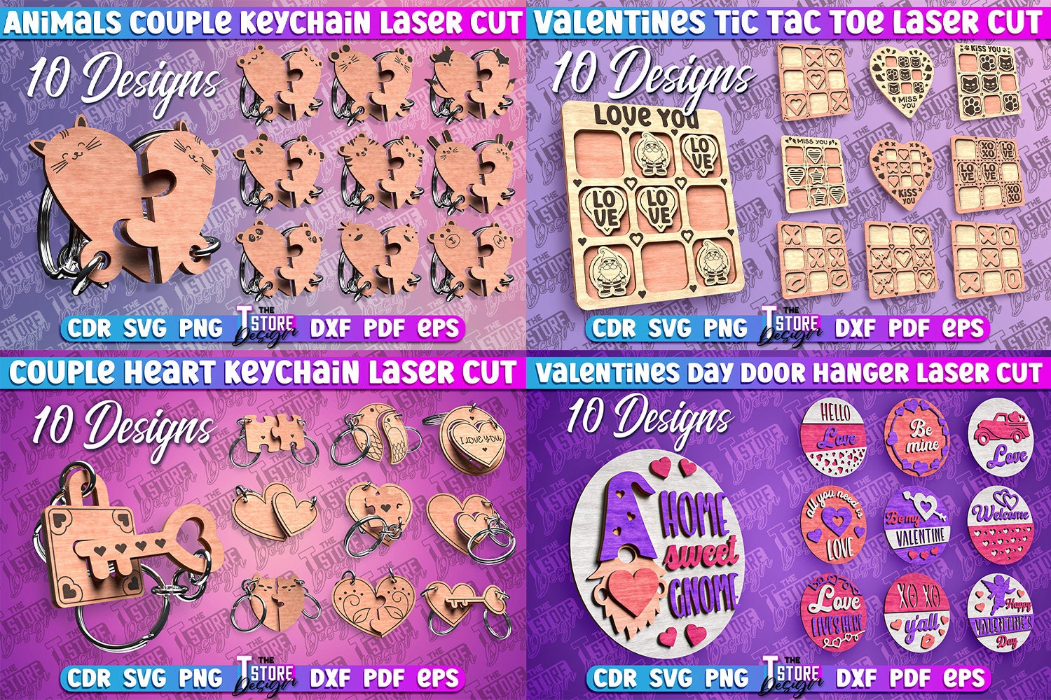 Valentine's Day Mega Laser Cut Bundle SVG | Huge Valentines | Mega ...