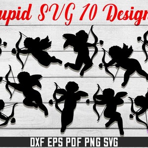 Amor SVG Bundle | Amor SVG | Amor-Schnittdatei | Amor SVG-Design | Valentinstag SVG | Herz geschnitten Datei | Liebes-Svg