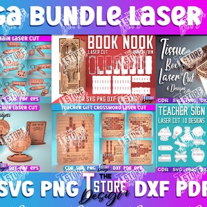 Laser Cut Mega Bundle SVG | CNC Files | Engraving SVG image 2