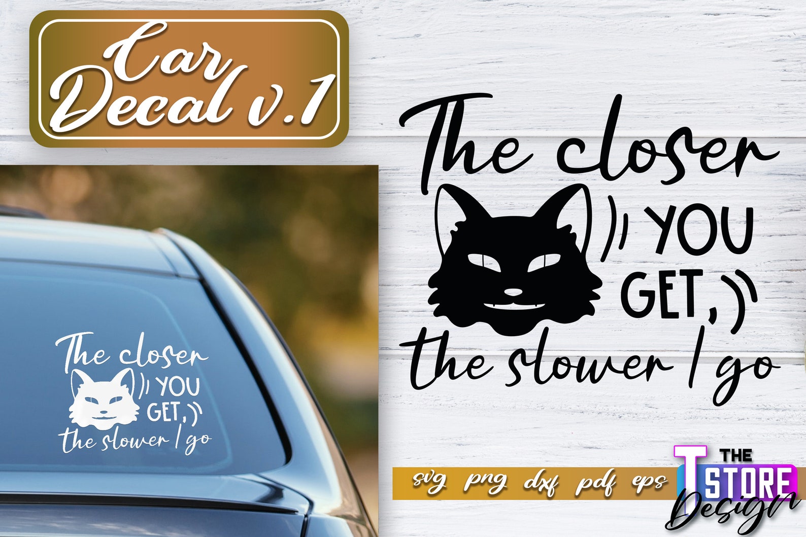 Car Stickers SVG Bundle | Car Decals SVG | Vehicle Decal SVG | Car ...