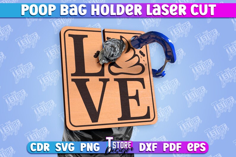 Dog Poop Bag Holders Laser Cut, Used Poop Bag Holder, Peе Lover, Dog ...