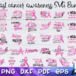 Breast Cancer SVG | Breast Cancer Awareness | Pink October SVG