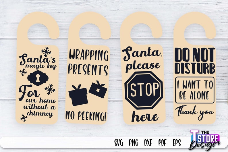 Door Knob Hanger SVG Bundle Door Knob Design Funny Sayings Etsy