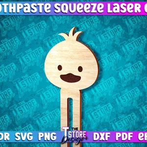 Toothpaste Dxf Toothpaste Squeezer SVG | Toothpaste Squeezer Laser Design | Animals ...