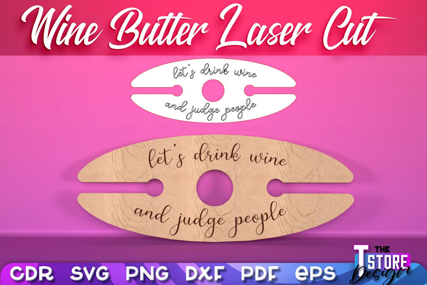 Wine Butler Laser Cut Wine Holder SVG Design Laser Cut Etsy UK