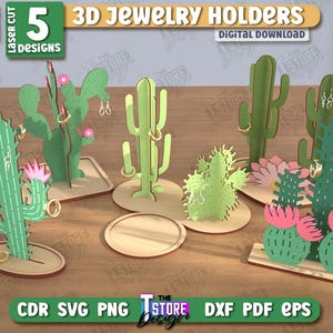 Cactus jewelry stand - Etsy Schweiz