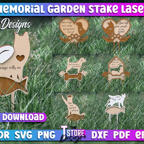 Pet Loss Plant Stake Etsy