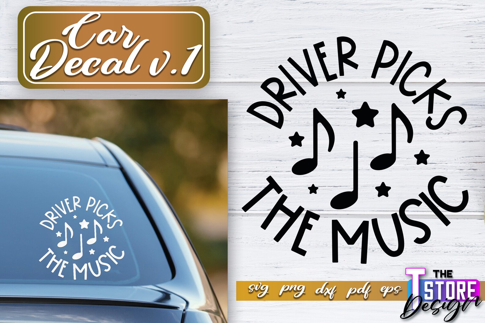 Car Stickers SVG Bundle | Car Decals SVG | Vehicle Decal SVG | Car ...