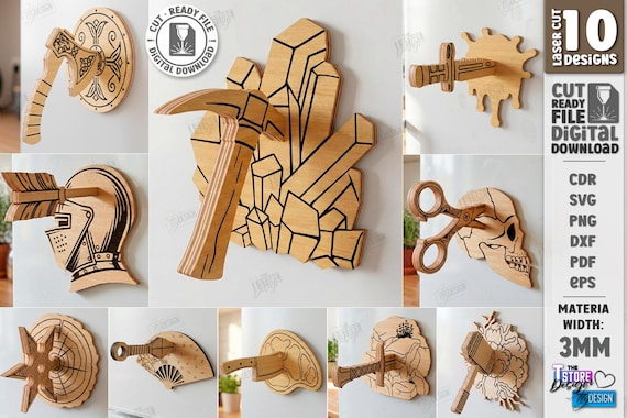 3d magnets kitchen note holder laser cut bundle, fridge magnet note holder, magnetic sticky note holder, wooden fridge grocery list holder
