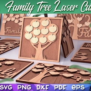 Méga lot de découpe laser SVG Fichiers CNC Gravure SVG image 10