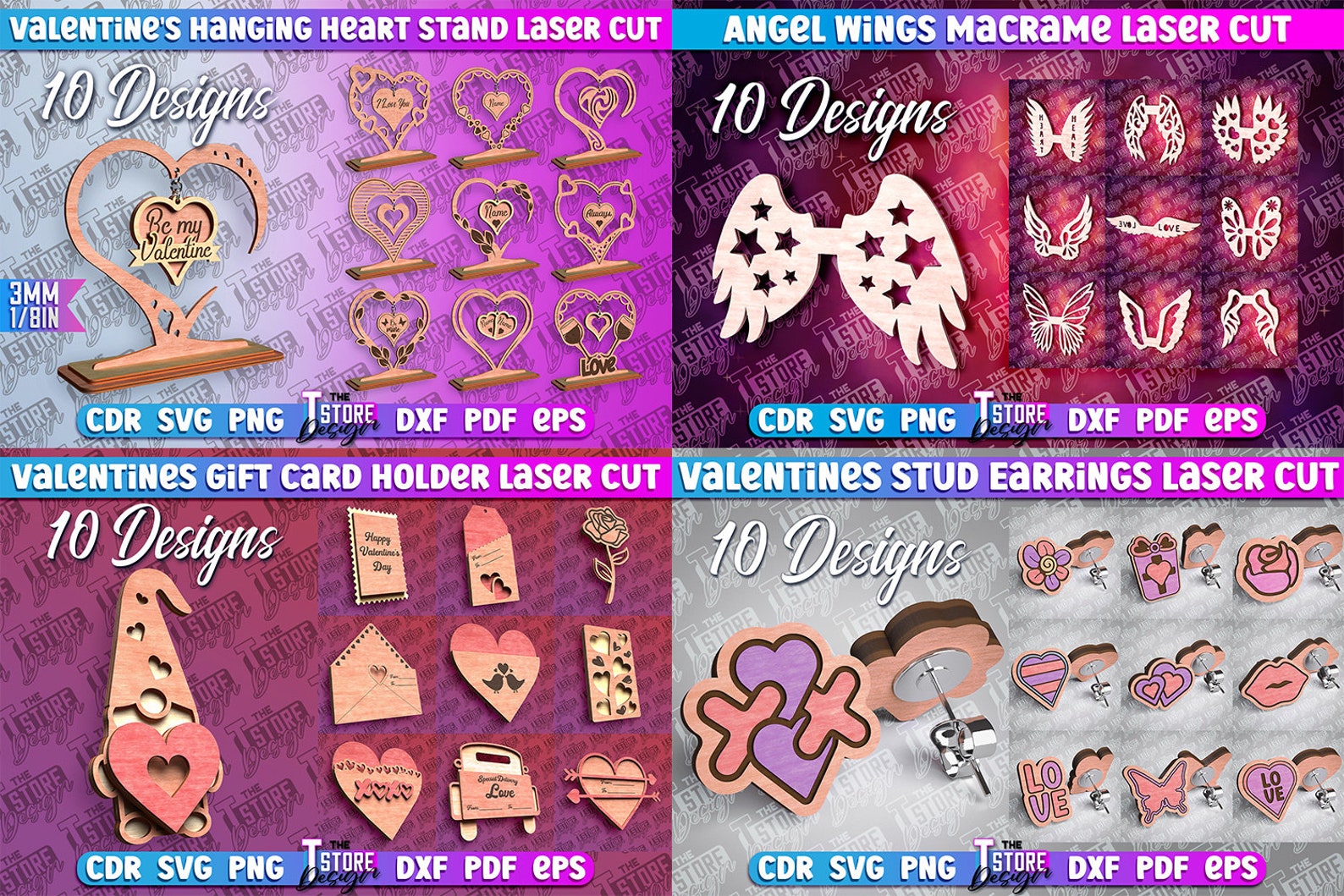 Valentine's Day Mega Laser Cut Bundle SVG | Huge Valentine's Day Bundle ...