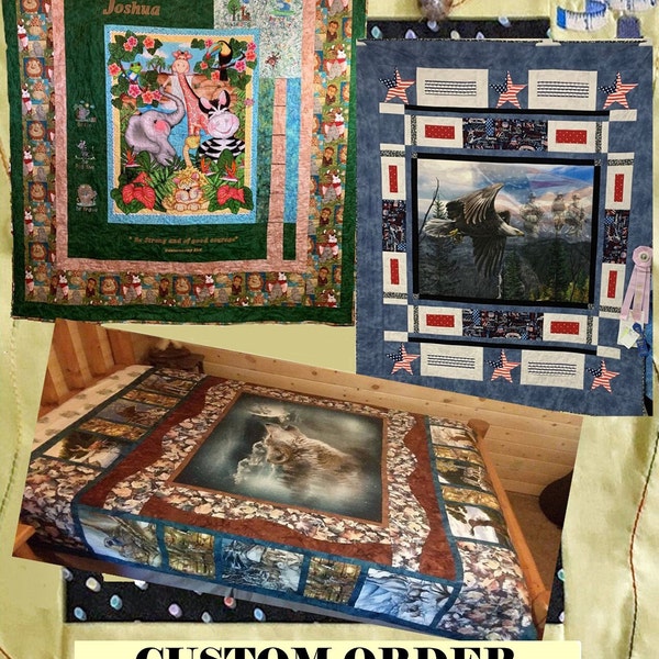 Custom Quilts Made to Order Etsy