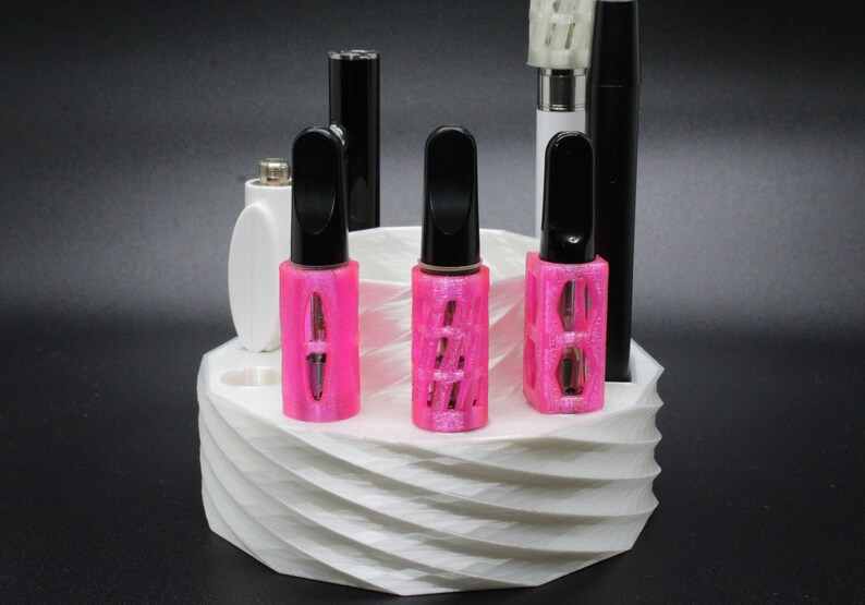 510 Vape Cartridge Protector Glass Cart Covers set of 3 Etsy