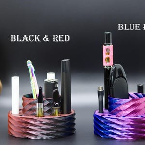 510 Vape Holder - Spiral  Stand and Organizer - 510 Cartridge Holder Display
