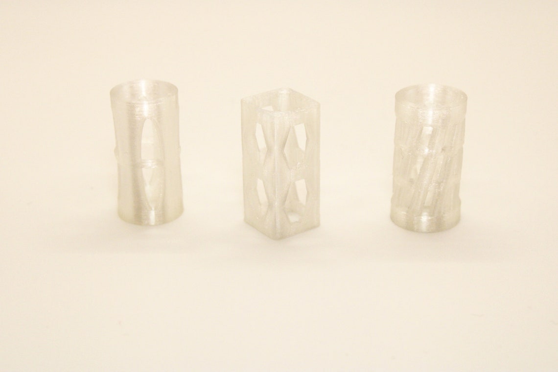 510 Vape Cartridge Protector Glass Cart Covers set of 3 Etsy