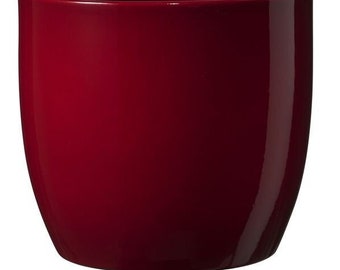 Shiny Bordeaux Basel Fashion Pot (13cm)