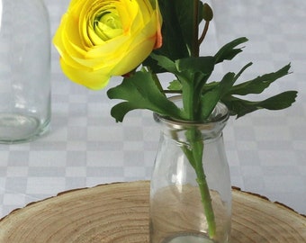 Miniature Milk Bottle 9.8cm Wedding Decoration Table Vase Mini Vase