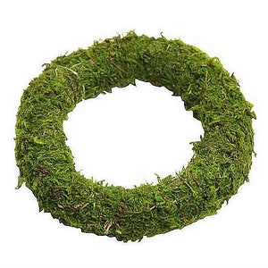 14 Inch Moss Wreath Ring 35 cm Natural Moss