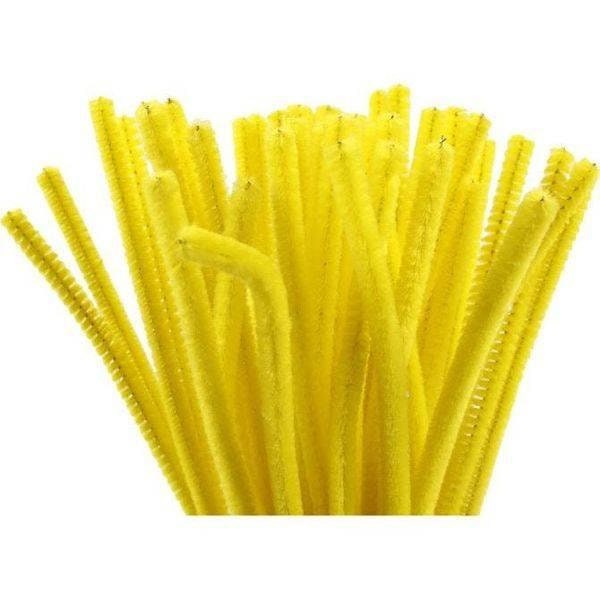 Red Chenille Pipe Cleaners - 25pk (300mm)