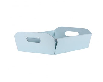 Baby Blue Small Hamper Box 34.5cm  Coloured Cardboard Gift Display Boxes