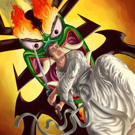 Buy Samurai Jack and Aku Art Print Online in India - Etsy Buy Samurai Jack and Aku Art Print Online in India - Etsy